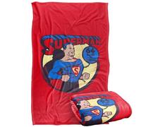 LOGOVISION DC Originals Logo Superman 64 Silky Touch Super Soft Throw Blanket 36"x58"