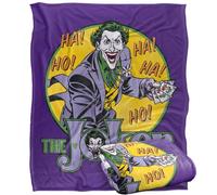 LOGOVISION DC Originals Logo The Joker Silky Touch Super Soft Throw Blanket 50"x60"