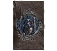 LOGOVISION Fantastic Beasts 2 Dumbledore'S Team Silky Touch Super Soft Throw Blanket 91 x 147 Cm