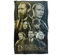 LOGOVISION Fantastic Beasts The Secrets Of Dumbledore Character Portraits Silky Touch Super Soft Throw Blanket 91 x 147 Cm