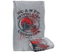 LOGOVISION Friday The 13Th Camp Counselor Victim Silky Touch Super Soft Throw Blanket 91 x 147 Cm