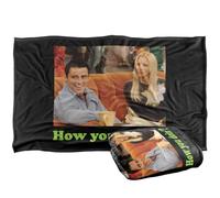 LOGOVISION Friends Joey How You Doin Silky Touch Super Soft Throw Blanket 36"x58"