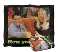 LOGOVISION Friends Joey How You Doin Silky Touch Super Soft Throw Blanket 50"x60"