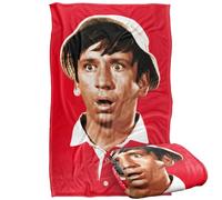 LOGOVISION Gilligans Island Gilligans Head Silky Touch Super Soft Throw Blanket 91 x 147 Cm