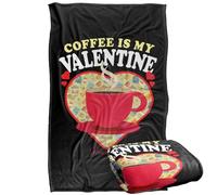 LOGOVISION Gilmore Girls Coffee Is My Valentine Silky Touch Super Soft Throw Blanket 91 x 147 Cm