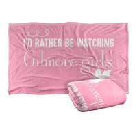 LOGOVISION Gilmore Girls I'D Rather Be Watching Gilmore Girls Silky Touch Super Soft Throw Blanket 91 x 147 Cm