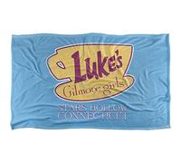 LOGOVISION Gilmore Girls Lukes Cafe Sign Silky Touch Super Soft Throw Blanket 91 x 147 Cm