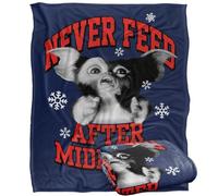 LOGOVISION Gremlins Gizmo Never Feed After Midnight Silky Touch Super Soft Throw Blanket 152 X 127 Cm