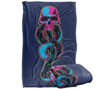 LOGOVISION Harry Potter Death Eater S Dark Mark Silky Touch Super Soft Throw Blanket 36"x58"