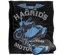 LOGOVISION Harry Potter Hagrid S Flying Motorbike Silky Touch Super Soft Throw Blanket 50"x60"
