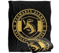 LOGOVISION Harry Potter Hufflepuff House Badge Silky Touch Super Soft Throw Blanket 50"x60"