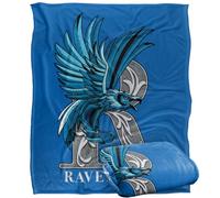 LOGOVISION Harry Potter Mosaic Ravenclaw with Eagle Silky Touch Super Soft Throw Blanket 50"x60"