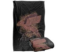 LOGOVISION Harry Potter Phoenix Fawkes Silky Touch Super Soft Throw Blanket 36"x58"