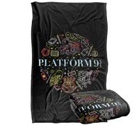 LOGOVISION Harry Potter Platform 9 34 Silky Touch Super Soft Throw Blanket 36"x58"