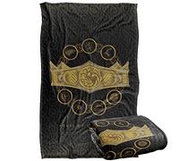 LOGOVISION House Of The Dragon Dragon Crown Silky Touch Super Soft Throw Blanket 91 x 147 Cm