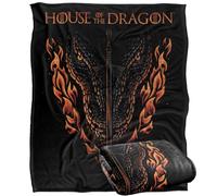 LOGOVISION House Of The Dragon Fire, Sword And Dragon Silky Touch Super Soft Throw Blanket 152 X 127 Cm