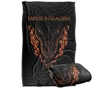 LOGOVISION House Of The Dragon Fire, Sword And Dragon Silky Touch Super Soft Throw Blanket 91 x 147 Cm