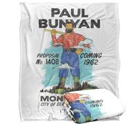 LOGOVISION IT Welcome to Derry Television Series Paul Bunyan Monument Silky Touch Super Soft Throw Blanket 50"x60"