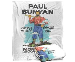 LOGOVISION IT Welcome to Derry Television Series Paul Bunyan Monument Silky Touch Super Soft Throw Blanket 50"x60"