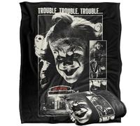 LOGOVISION IT Welcome to Derry Television Series Trouble Silky Touch Super Soft Throw Blanket 50"x60"