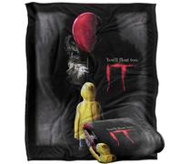 LOGOVISION It You'Ll Float Too Fog Poster Silky Touch Super Soft Throw Blanket 152 X 127 Cm