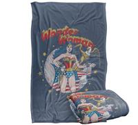 LOGOVISION Justice League At Your Service Silky Touch Super Soft Throw Blanket 36"x58"