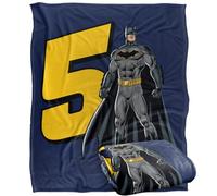 LOGOVISION Justice League Batman Birthday 5 Silky Touch Super Soft Throw Blanket 152 X 127 Cm