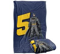 LOGOVISION Justice League Batman Birthday 5 Silky Touch Super Soft Throw Blanket 91 x 147 Cm