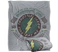 LOGOVISION Justice League Flash The Father's Day Supersonic Dad Silky Touch Super Soft Throw Blanket 50"x60"