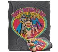 LOGOVISION Justice League Happy Mother'S Day Silky Touch Super Soft Throw Blanket 152 X 127 Cm