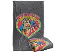 LOGOVISION Justice League Happy Mother'S Day Silky Touch Super Soft Throw Blanket 91 x 147 Cm