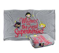 LOGOVISION Justice League Mother'S Day Moms Are The Real Superheroes Silky Touch Super Soft Throw Blanket 91 x 147 Cm