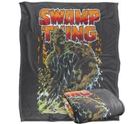 LOGOVISION Justice League Swamp Thing Silky Touch Super Soft Throw Blanket 50"x60"