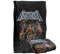 LOGOVISION Justice League Wonder Woman Galaxy Poster Silky Touch Super Soft Throw Blanket 91 x 147 Cm