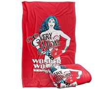 LOGOVISION Justice League Wonder Woman Mother's Day for Every Mom Silky Touch Super Soft Throw Blanket 36"x58"