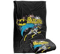 LOGOVISION Kids Batman Character Batgirl Halftone Silky Touch Super Soft Throw Blanket 36"x58"