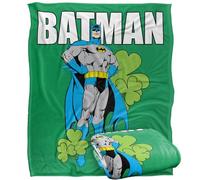 LOGOVISION Kids Batman Shamrock Character Silky Touch Super Soft Throw Blanket 50"x60"
