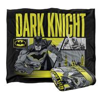 LOGOVISION Kids Batman The Caped Crusader Panels Silky Touch Super Soft Throw Blanket 50"x60"