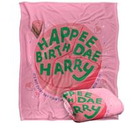 LOGOVISION Kids Harry Potter Birthday Happee Birthdae Silky Touch Super Soft Throw Blanket 50"x60"