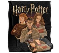 LOGOVISION Kids Harry Potter Drawn Style Group Silky Touch Super Soft Throw Blanket 50"x60"
