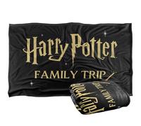 LOGOVISION Kids Harry Potter Family Trip Wand Silky Touch Super Soft Throw Blanket 36"x58"