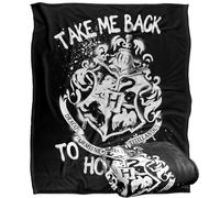 LOGOVISION Kids Harry Potter Hogwarts Spray Badge Silky Touch Super Soft Throw Blanket 50"x60"
