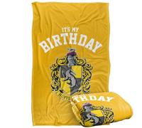 LOGOVISION Kids Harry Potter Hufflepuff Birthday Silky Touch Super Soft Throw Blanket 36"x58"
