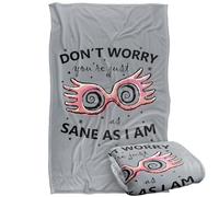 LOGOVISION Kids Harry Potter Luna Lovegood Spectrespecs Black Silky Touch Super Soft Throw Blanket 36"x58"