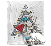 LOGOVISION Kids Harry Potter Tale of The Three Brothers Silky Touch Super Soft Throw Blanket 50"x60"