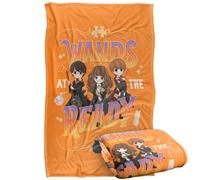 LOGOVISION Kids Harry Potter Wands At The Ready Silky Touch Super Soft Throw Blanket 36"x58"