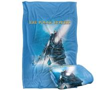 LOGOVISION Kids Polar Express The Silky Touch Super Soft Throw Blanket 36"x58"