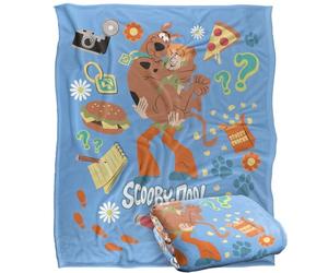 LOGOVISION Kids Scooby Doo Food Icons Silky Touch Super Soft Throw Blanket 50"x60"