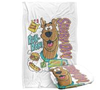 LOGOVISION Kids Scooby Doo Ruh Roh Snacks Silky Touch Super Soft Throw Blanket 36"x58"