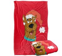 LOGOVISION Kids Scooby Doo Santa Hat Silky Touch Super Soft Throw Blanket 36"x58"